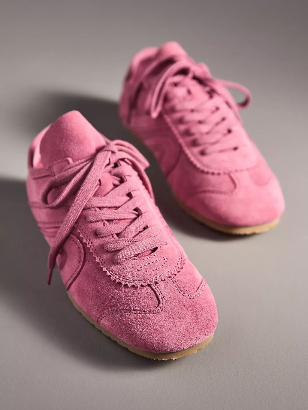 Jeffrey Campbell Aleta Pink Suede Sneakers - Brand New In Box!